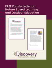 Free Family Letter on Nature Based Learning and Outdoor Education